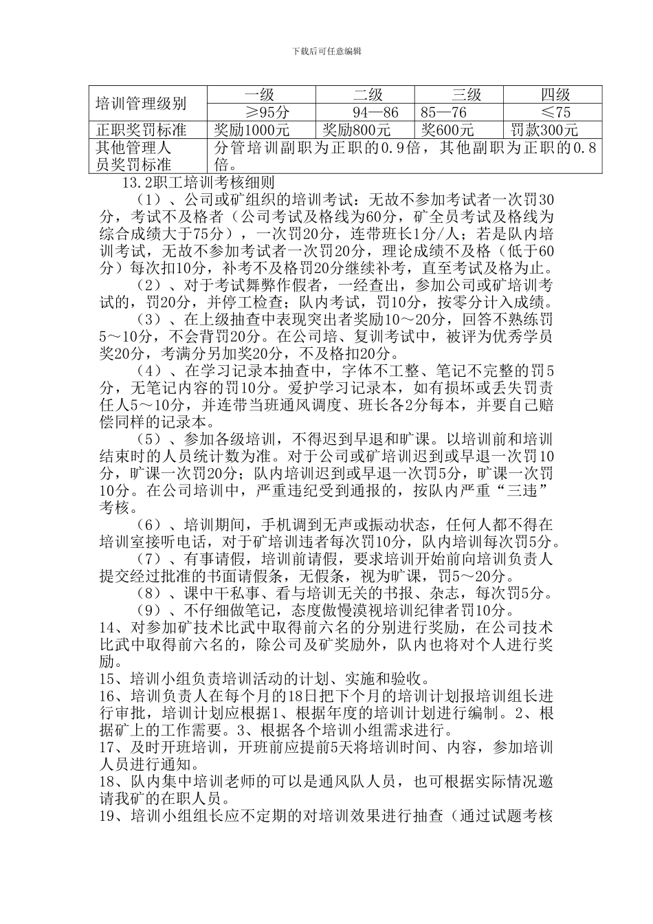 2024年通风队职工安全教育与培训制度_第3页