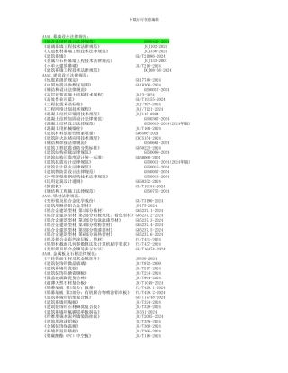 2024建筑幕墙规范列表