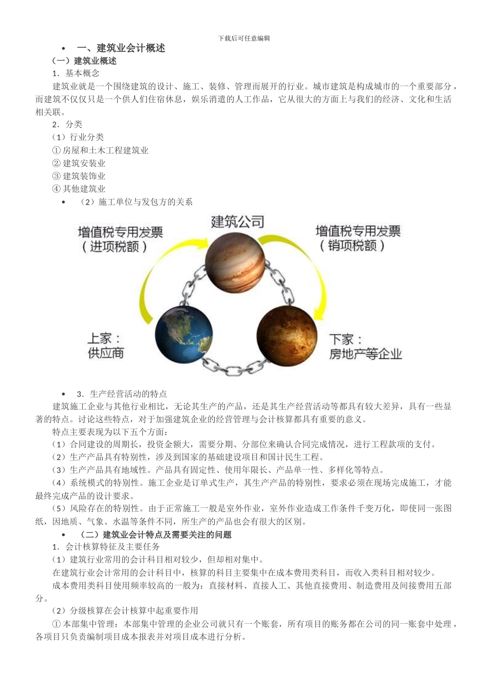 2024建筑行业会计核算流程_第1页