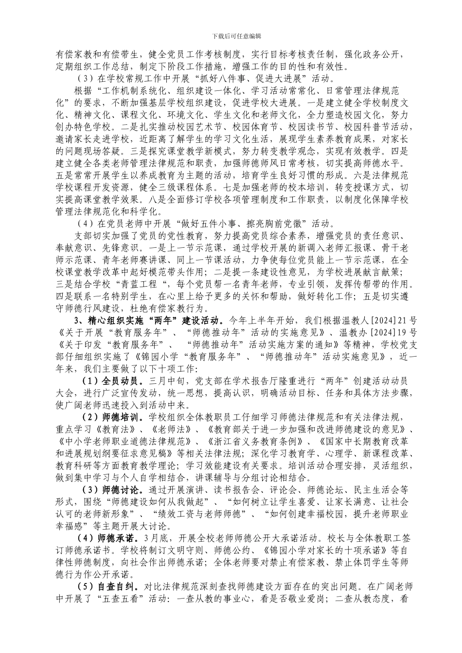 2024支部工作总结11_第2页