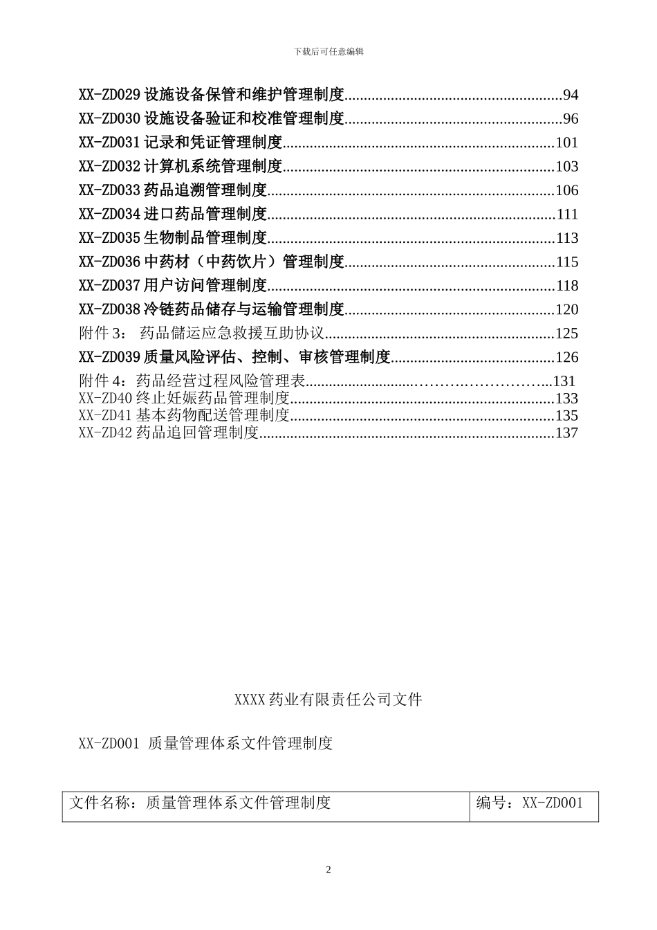 2024新版《GSP》质量管理制度---副本_第2页