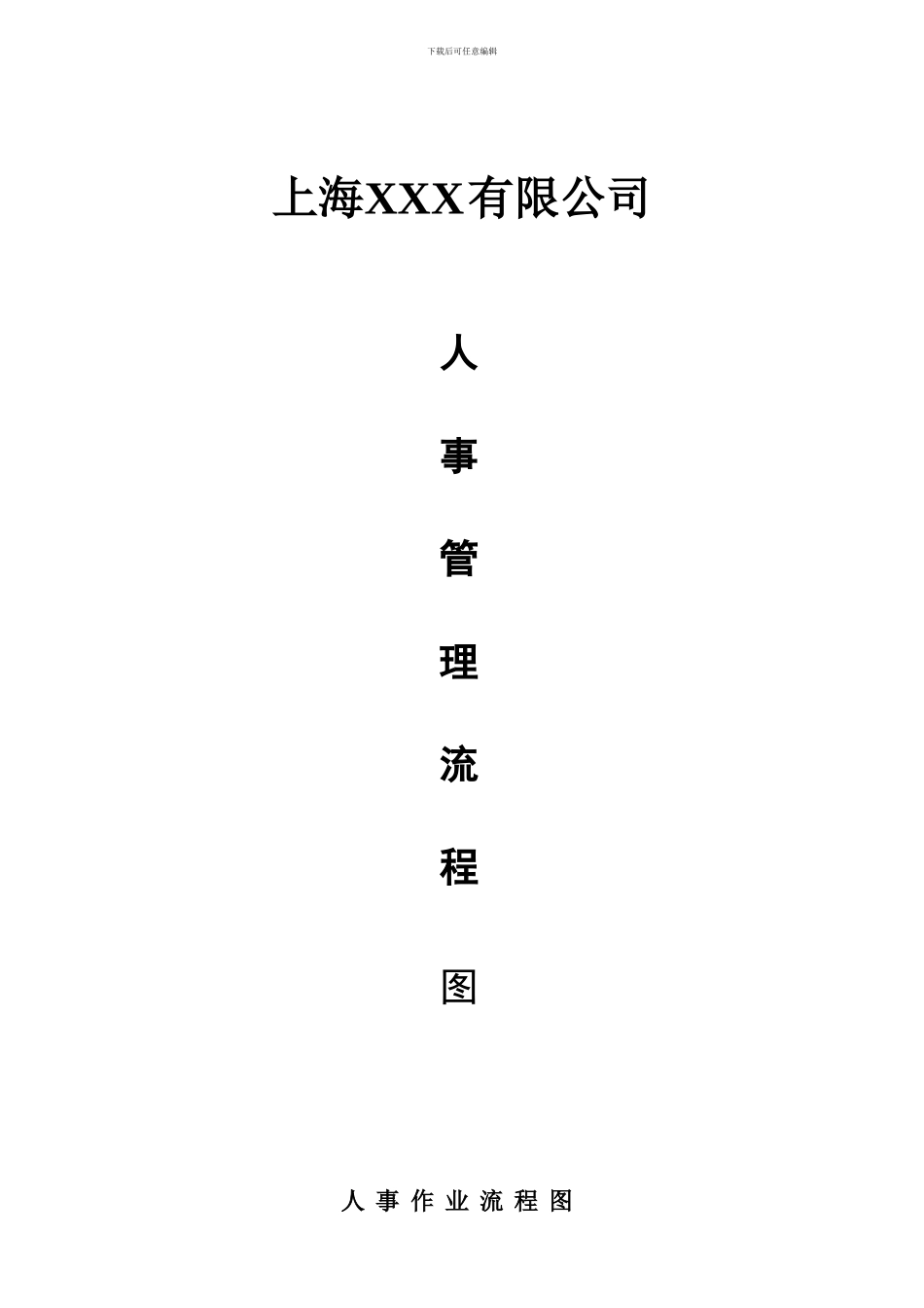 2024最新人事管理工作流程图大全_第1页