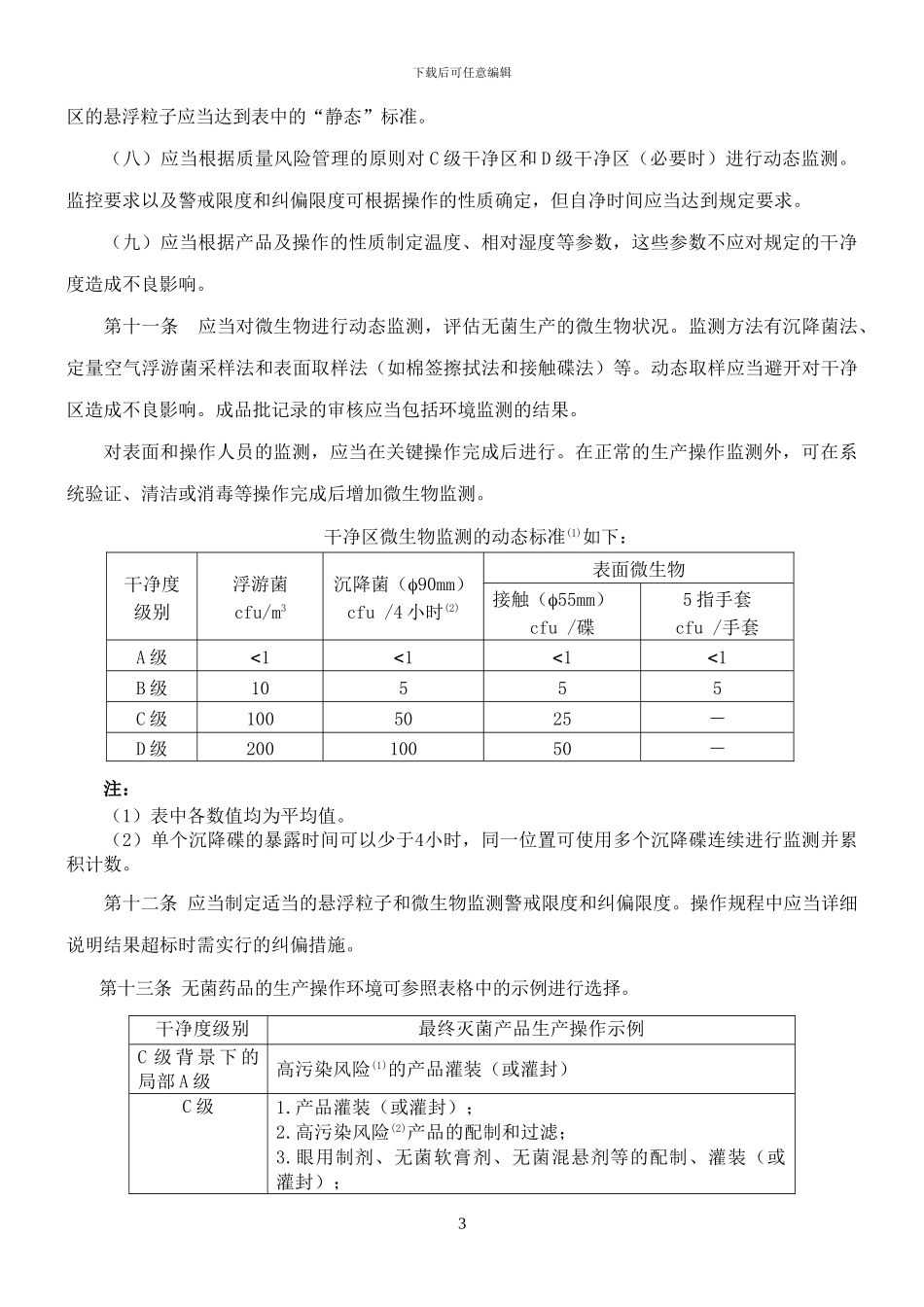 2024版GMP附录—无菌药品_第3页