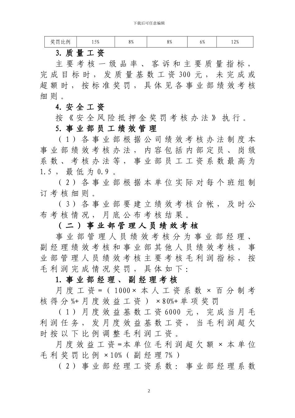 2024绩效考核办法_第2页