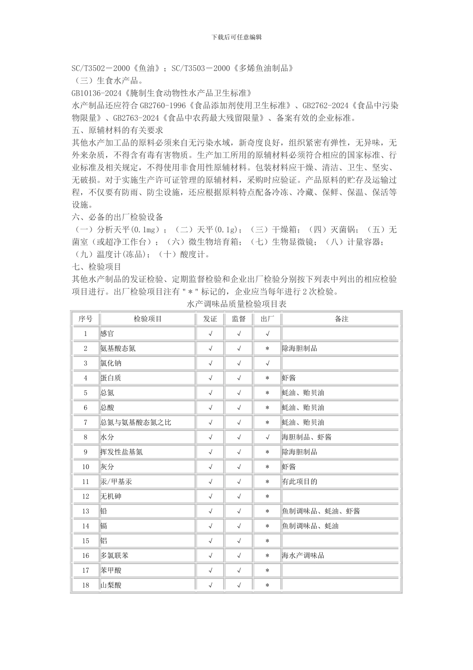 2202其他水产加工品生产许可证审查细则_第3页