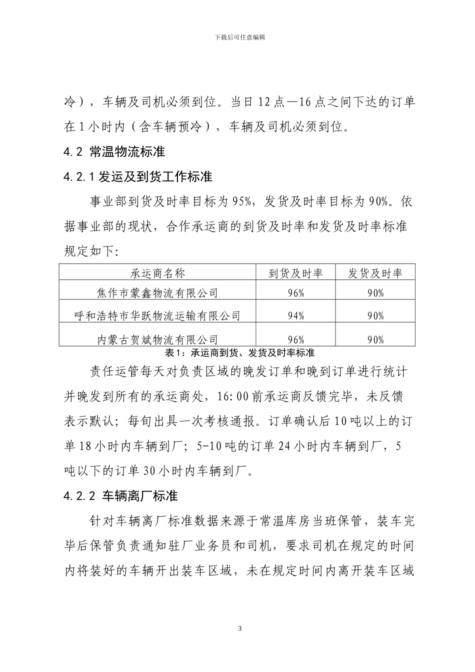 23.2-1物流承运商管理考评制度_第3页