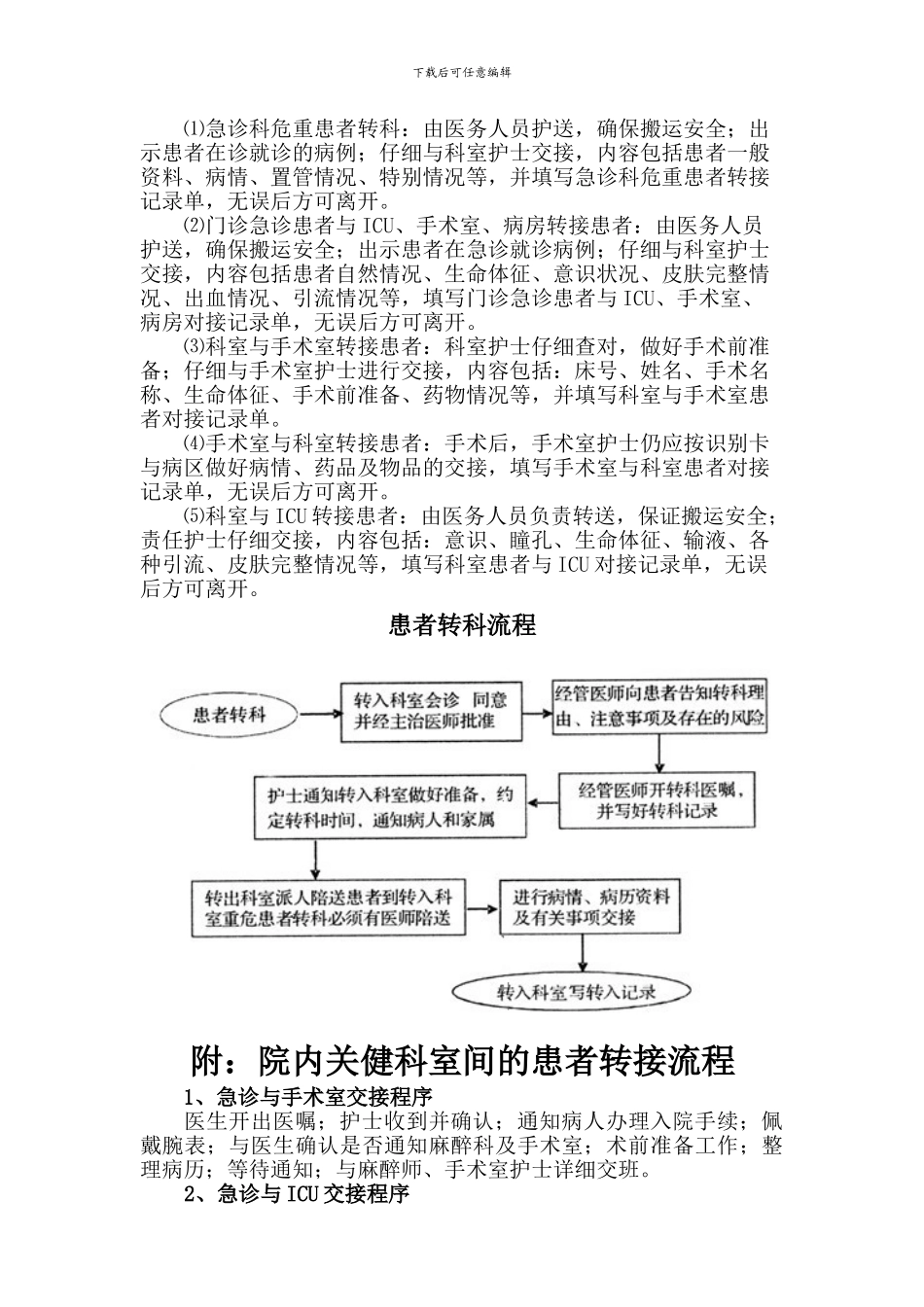 3、转科交接登记制度程序和身份识别措施_第2页