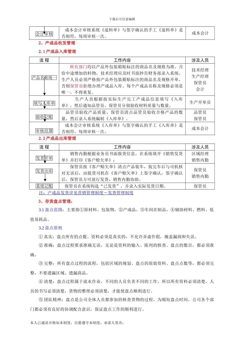 4.存货管理制度_第2页