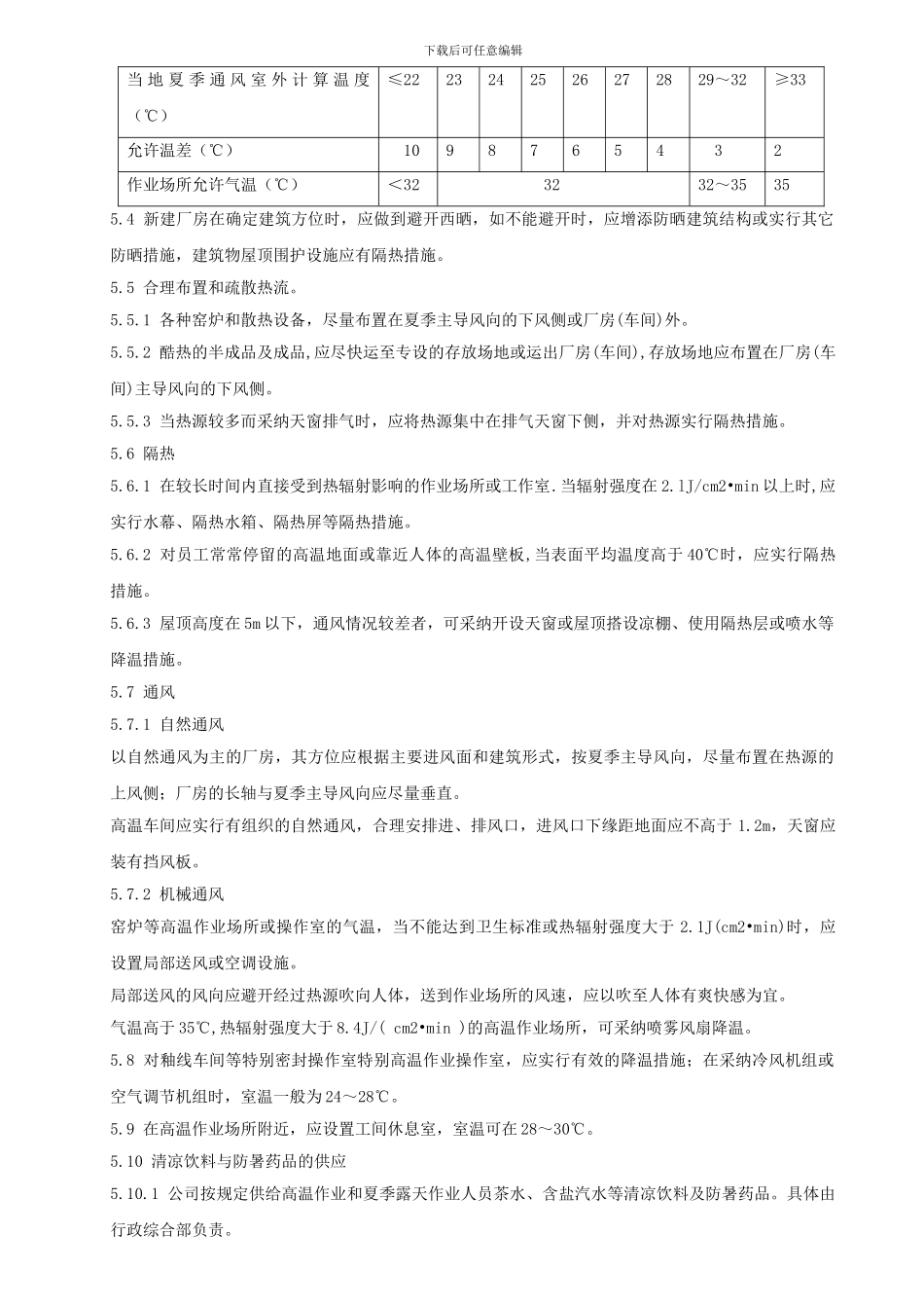 40-高温作业管理制度_第2页