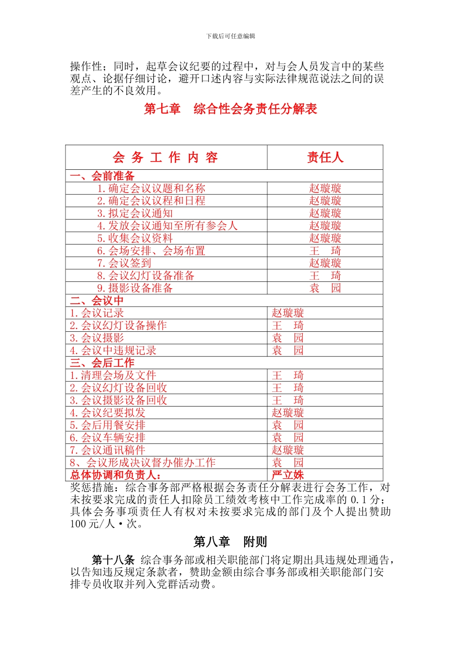 42会议管理制度202410_第3页