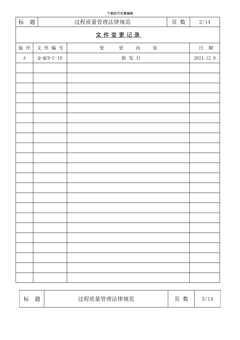 46--过程质量管理规范_第2页