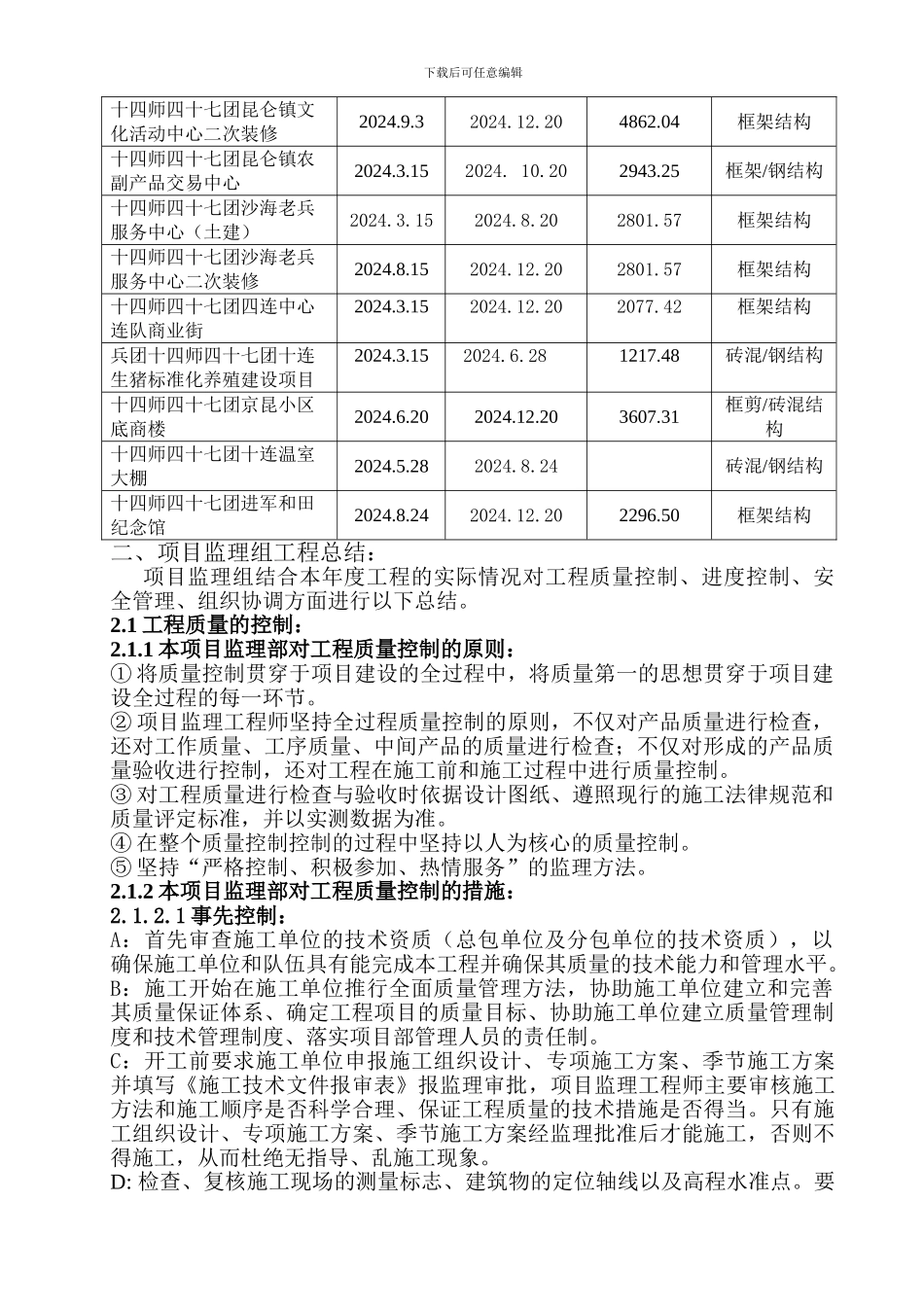 47团监理组年终工作总结_第2页