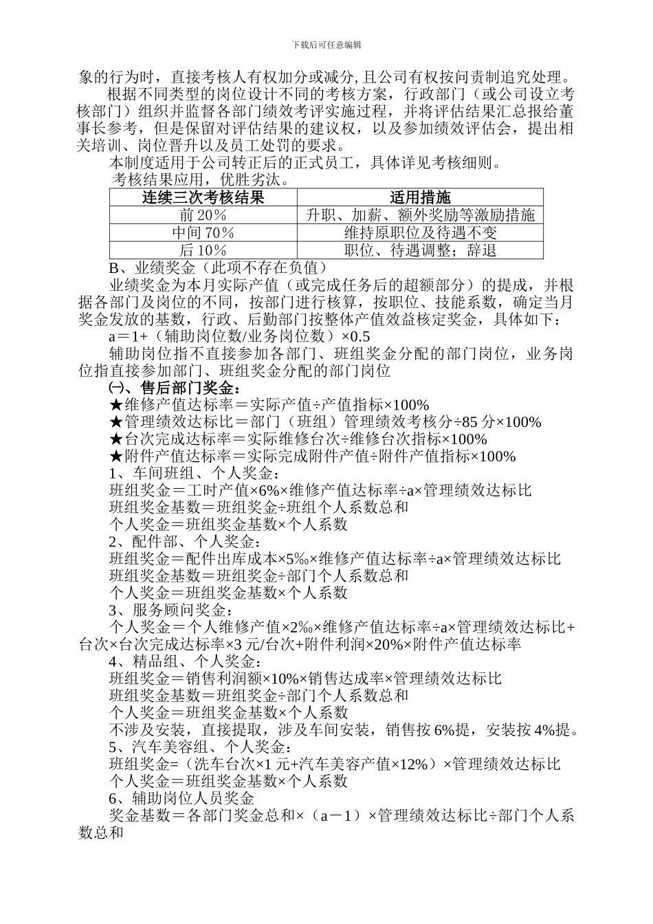 4S店薪资设计方案_第2页