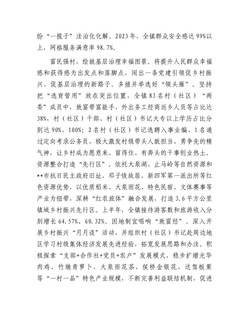 在2024年全区基层治理品牌建设推进会上的汇报发言_第3页