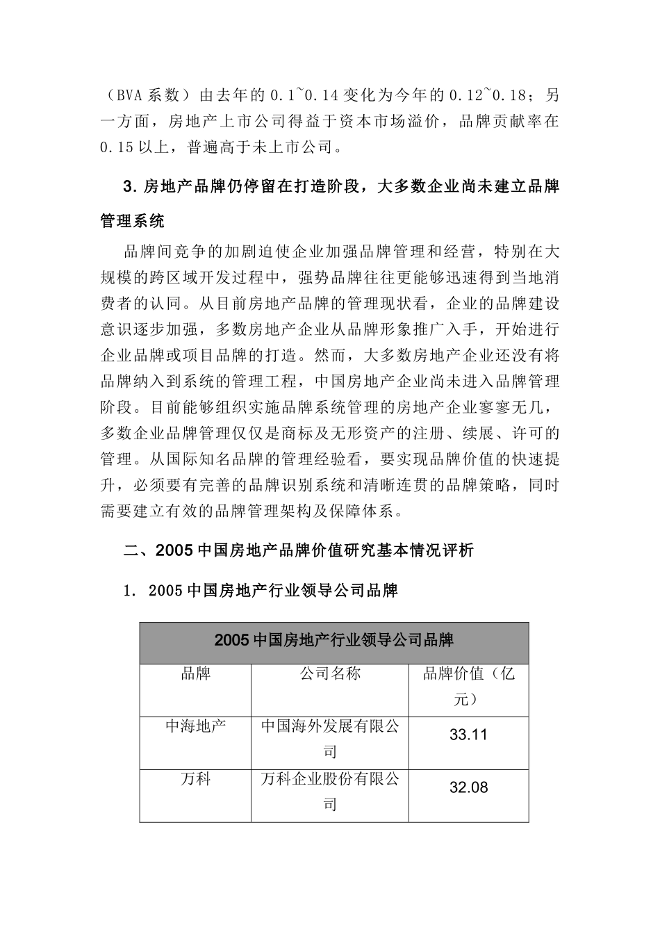 中国房地产品牌价值TOP10研究报告_第3页