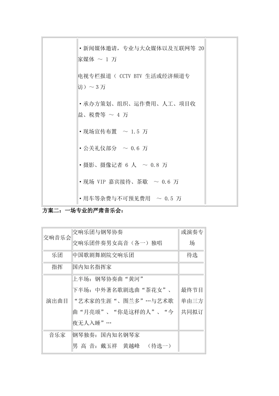 专业音乐会方案_第2页