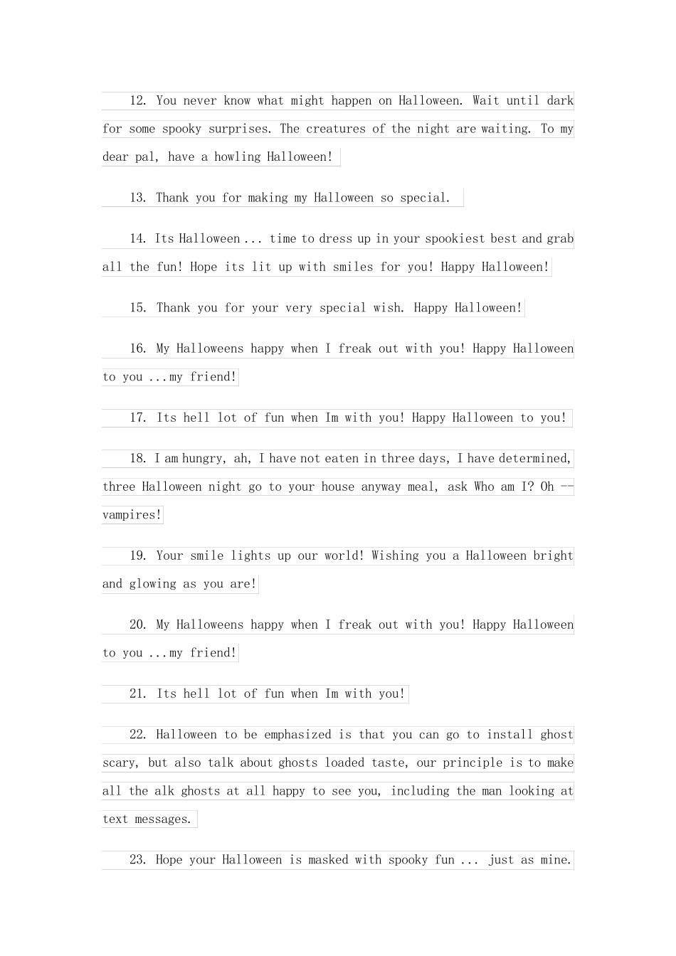 万圣节快乐英语句子_第2页