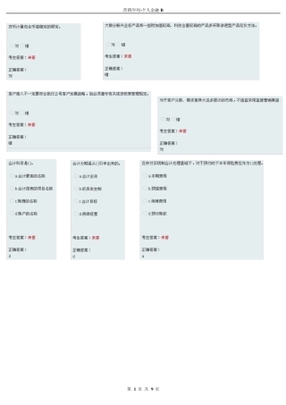 工商银行营销序列个人金融B
