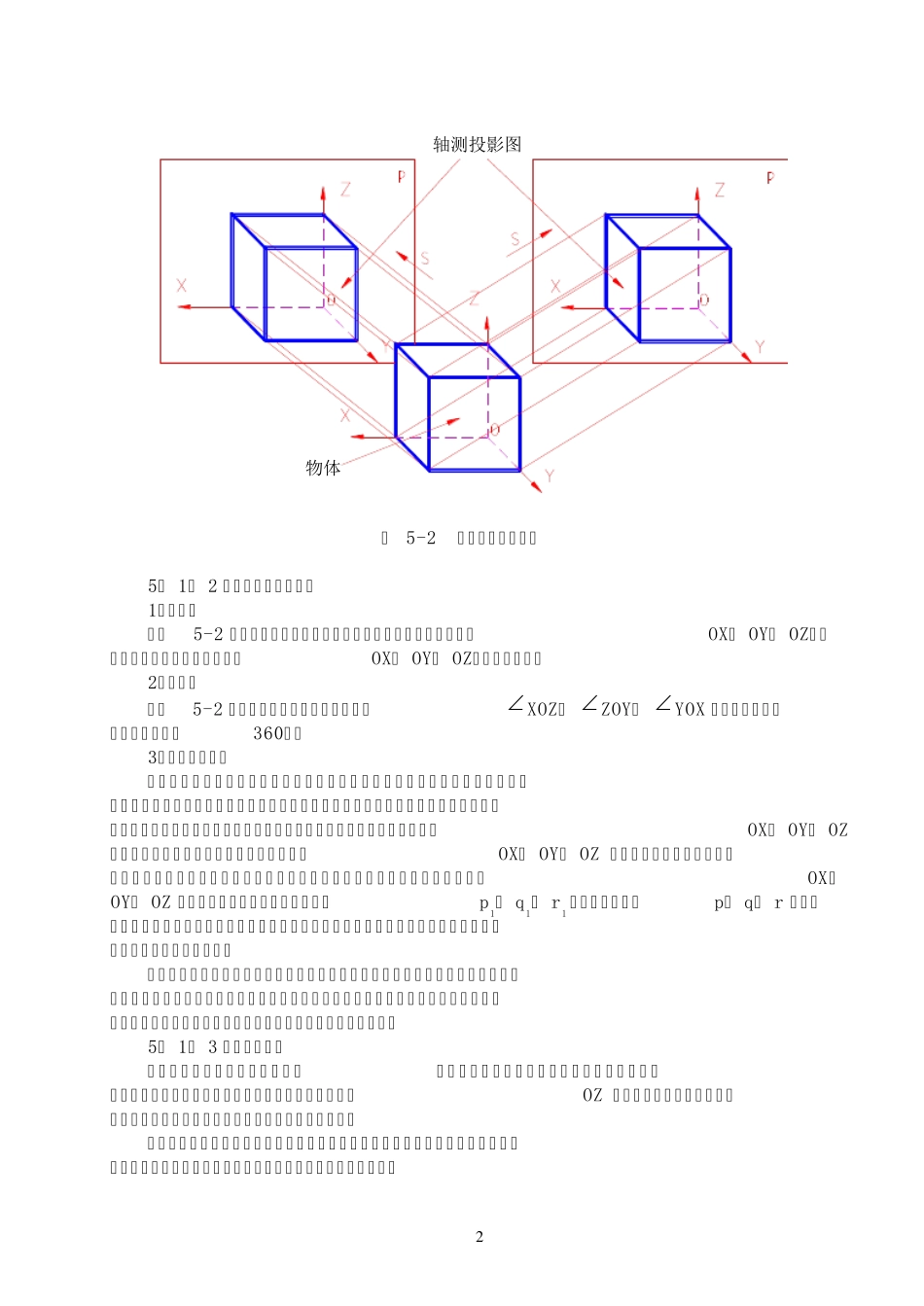 工程上常用的图样是按照正投影法绘制的多面投影图_第2页