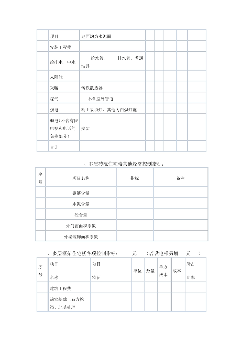 工程建安成本指标控制管理办法_第2页