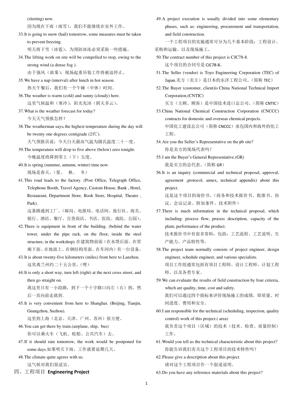 工程英语对话_第2页