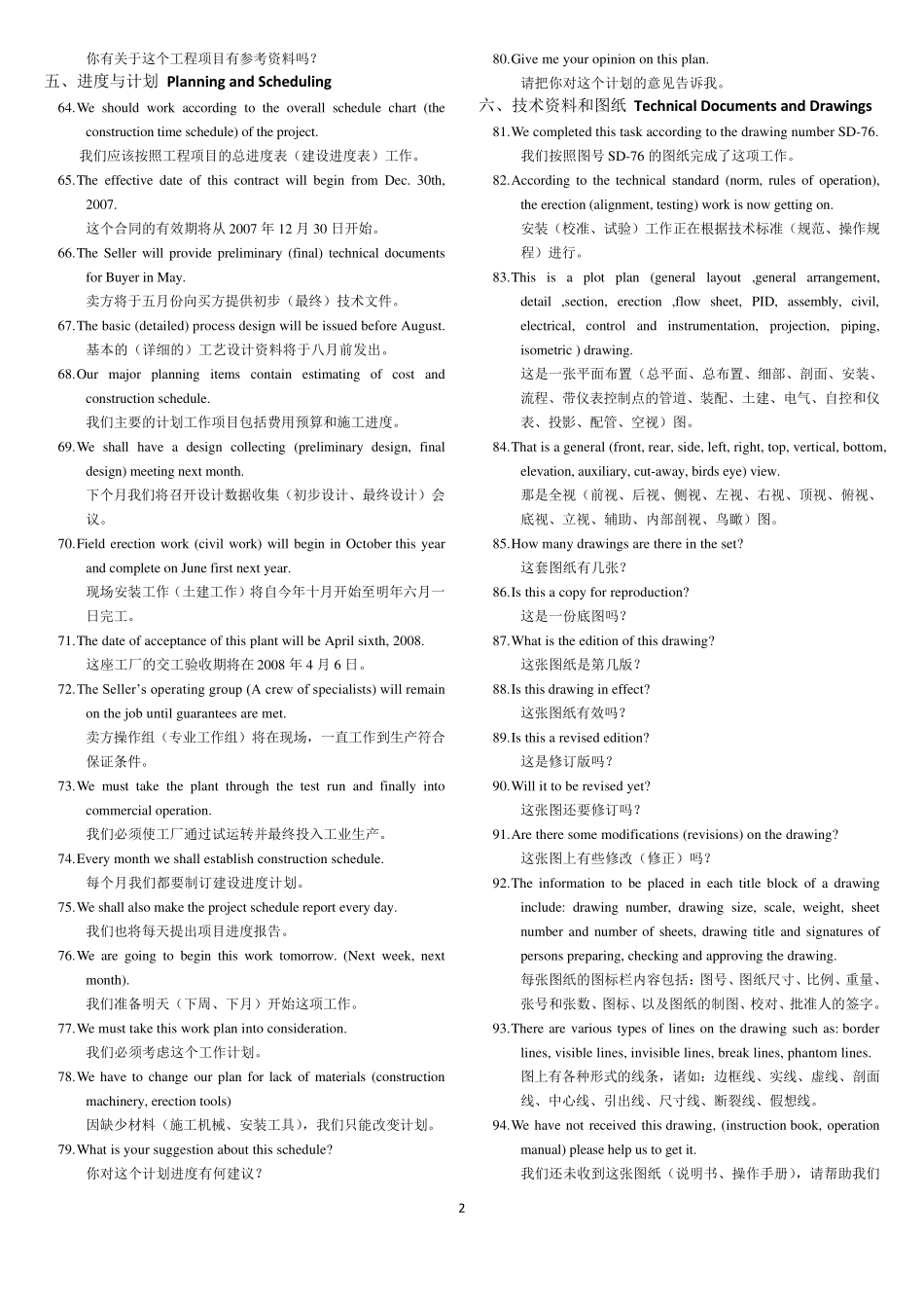 工程英语对话_第3页