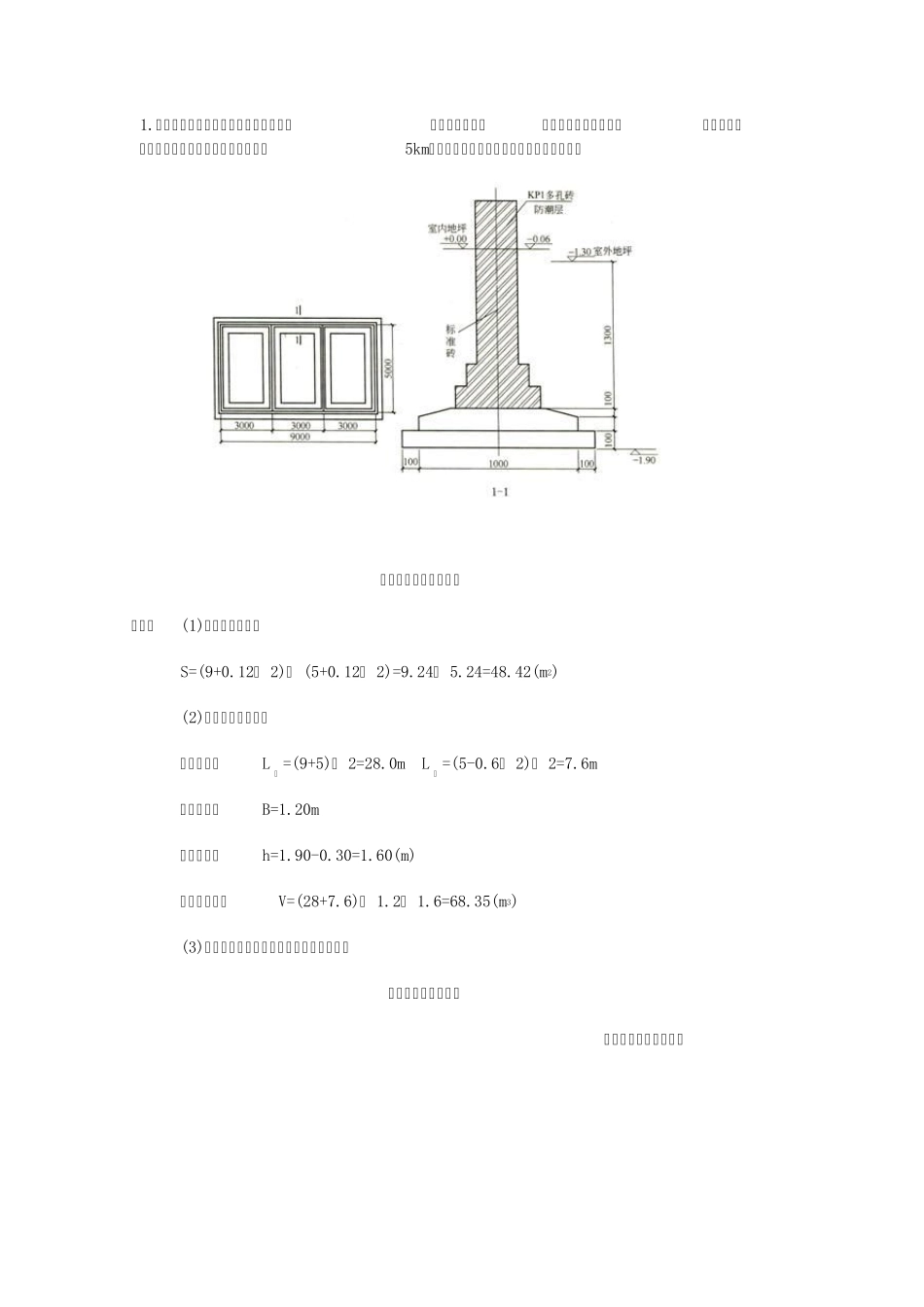 工程量清单计价实例_第1页
