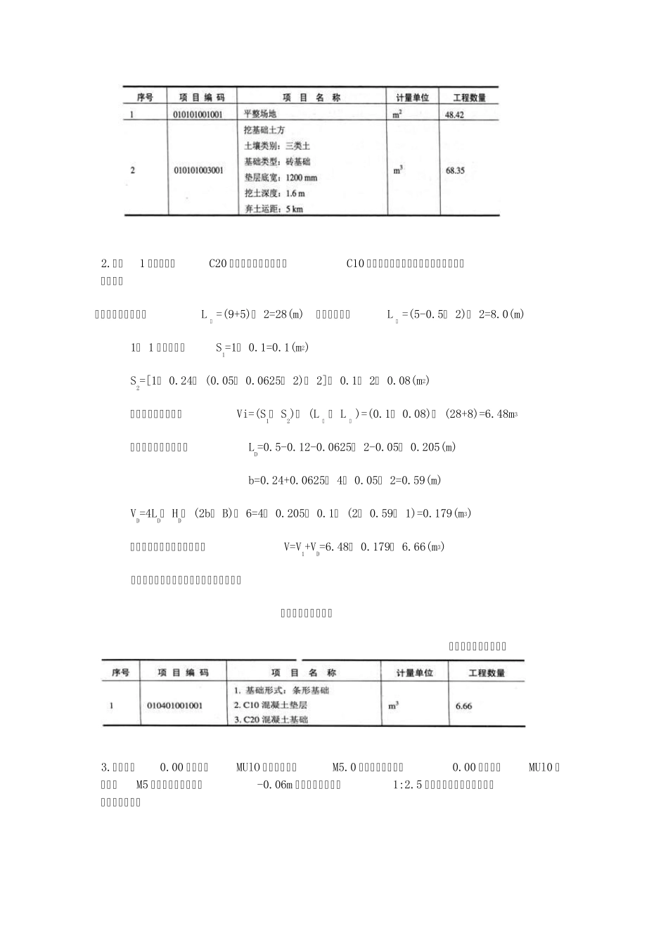 工程量清单计价实例_第2页