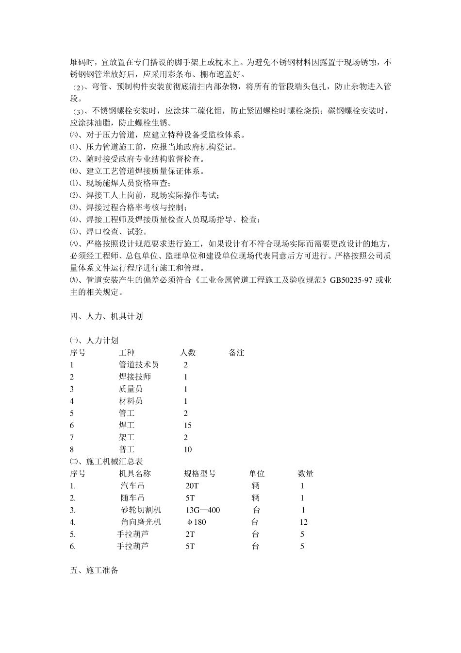 工艺管道安装方案_第2页