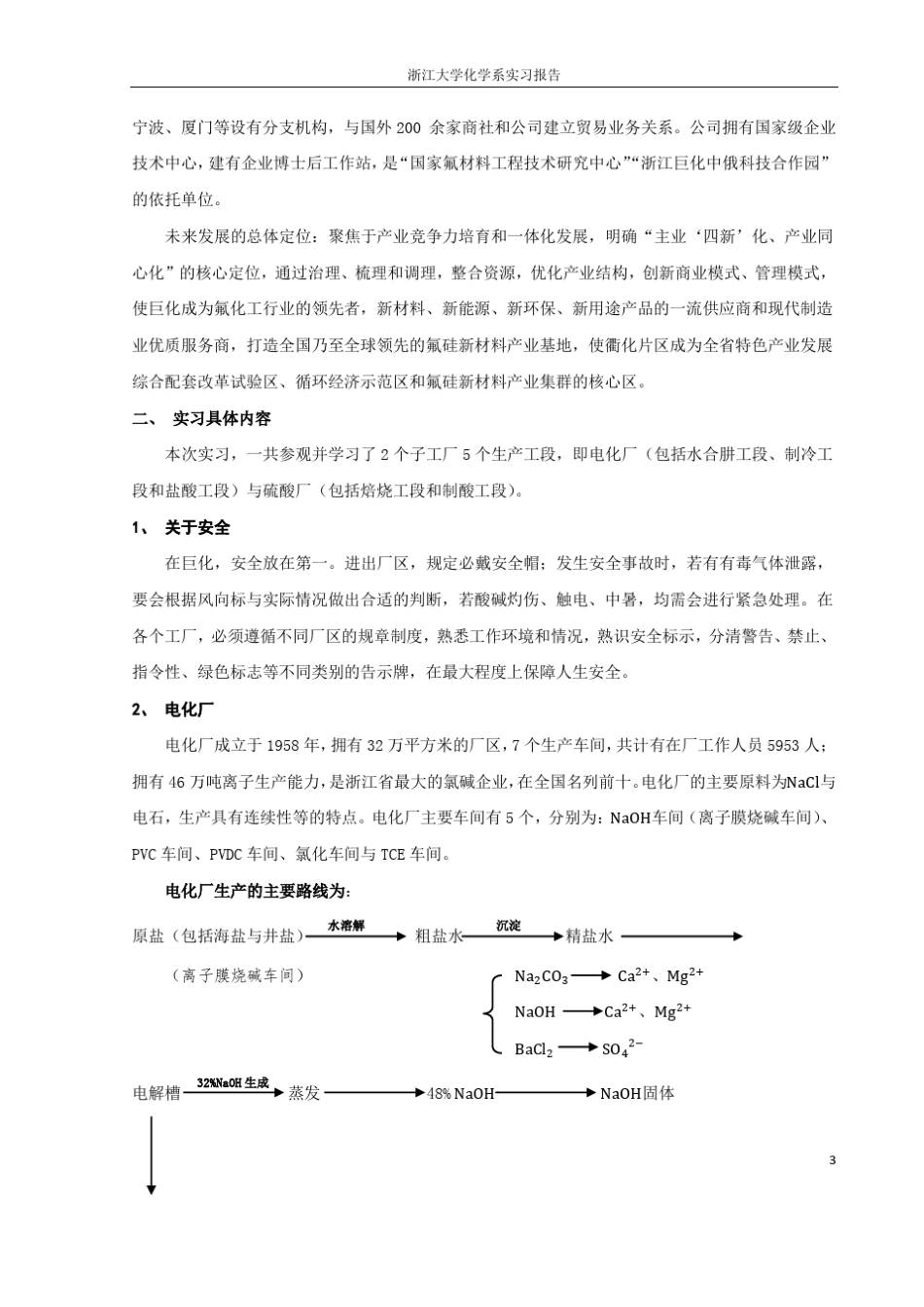 巨化实习报告_第3页