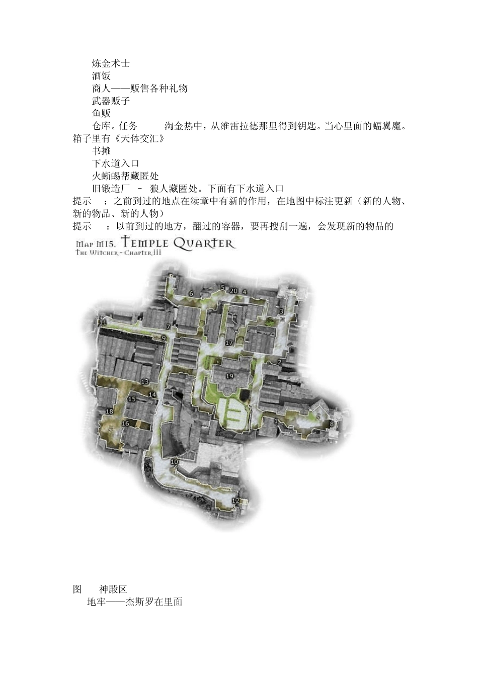 巫师加强版攻略第三、四章_第3页