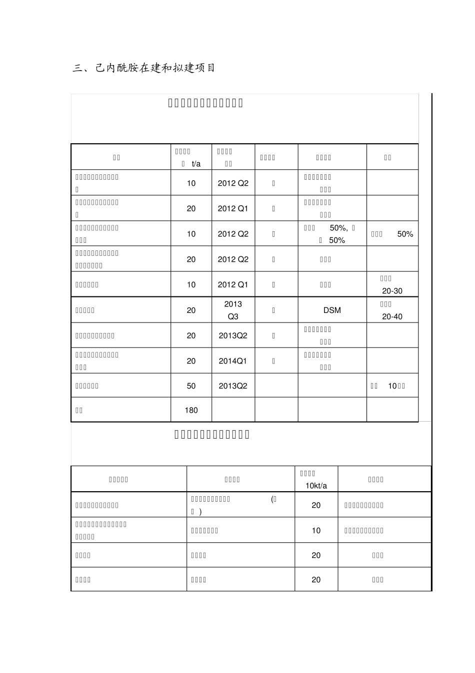 己内酰胺市场调研报告_第2页