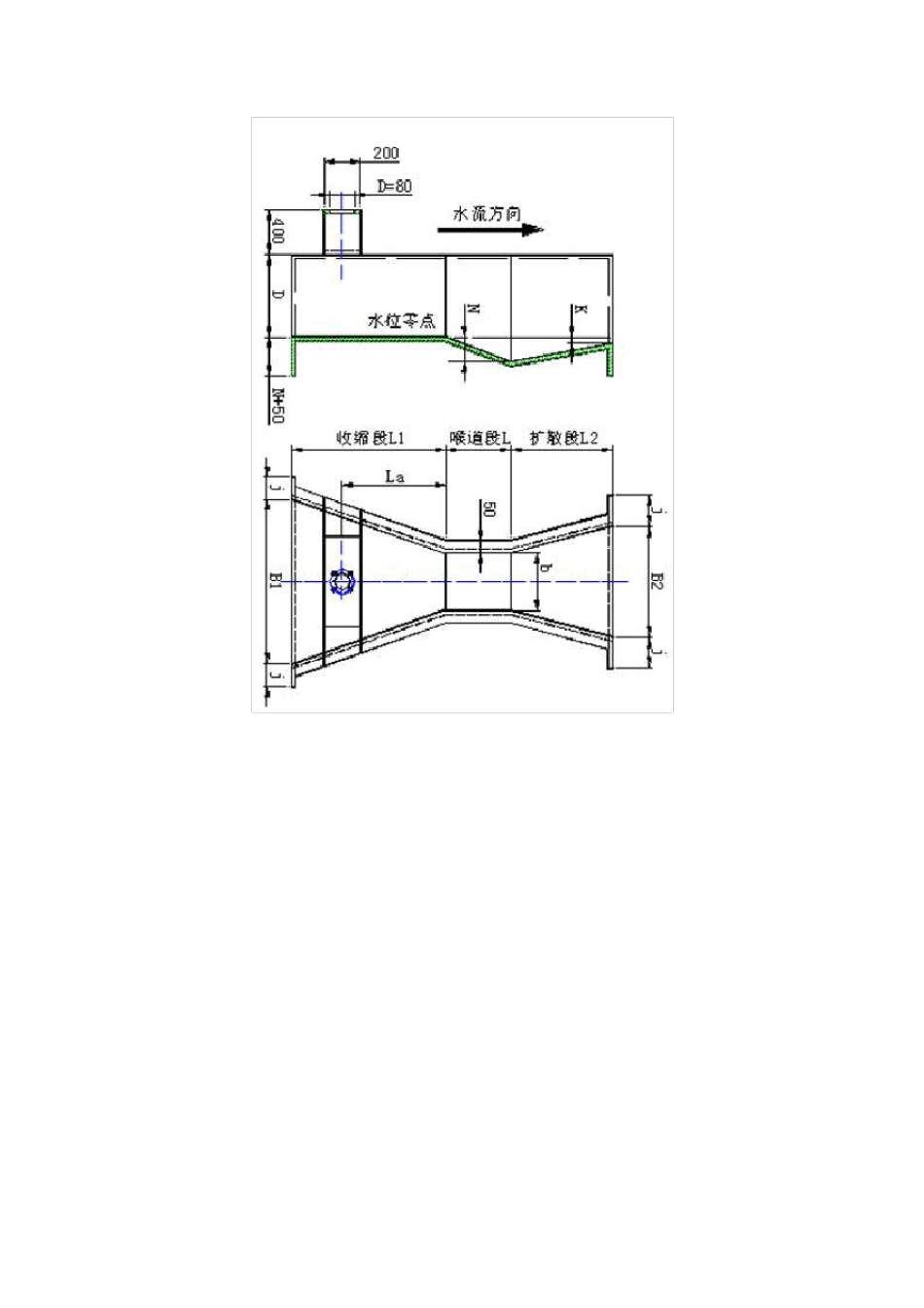 巴歇尔槽尺寸_第3页