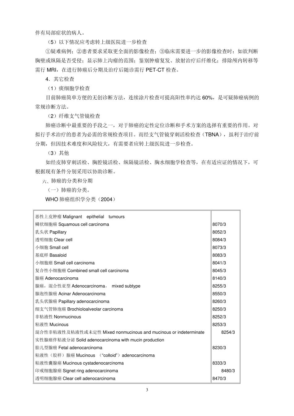 市、县级医院常见肿瘤规范化诊疗指南_第3页