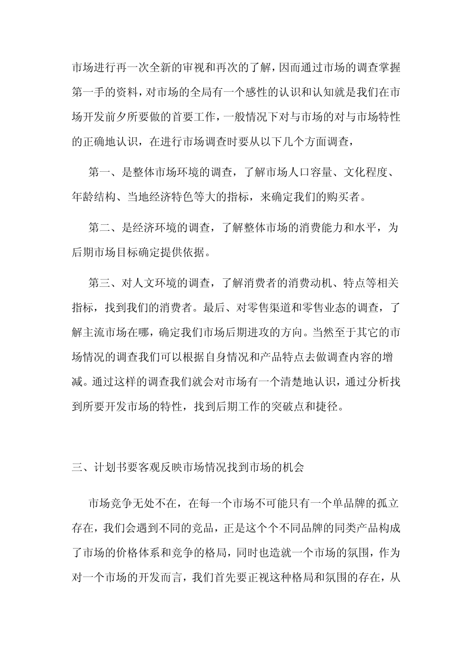 市场开发策划书_第2页