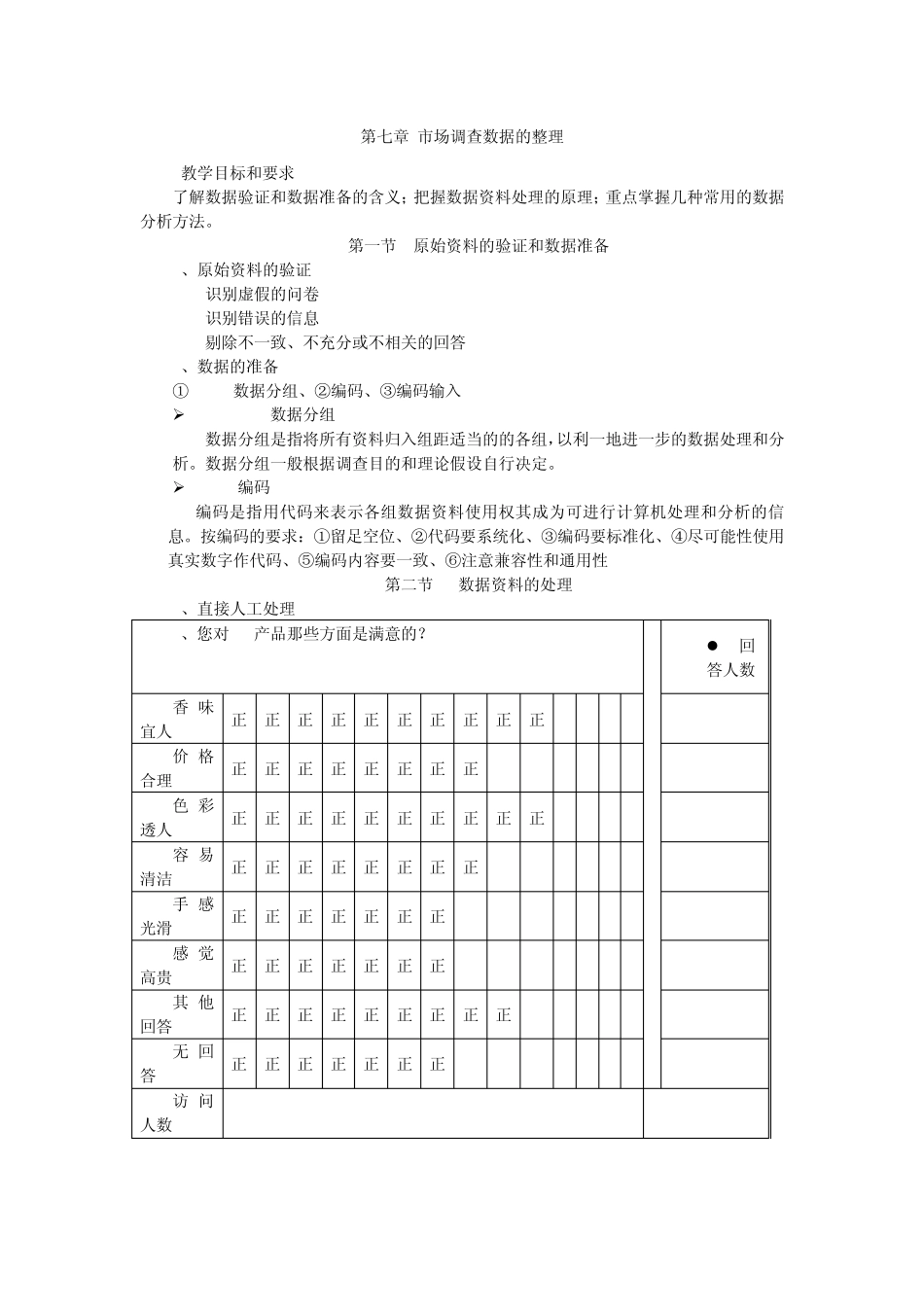 市场调查数据的整理_第1页