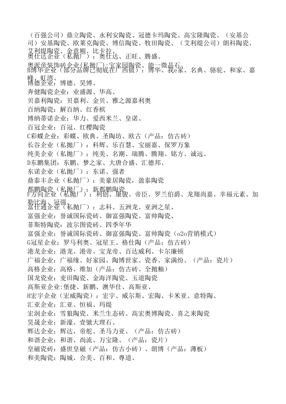 市面上最全的瓷砖产地_第2页