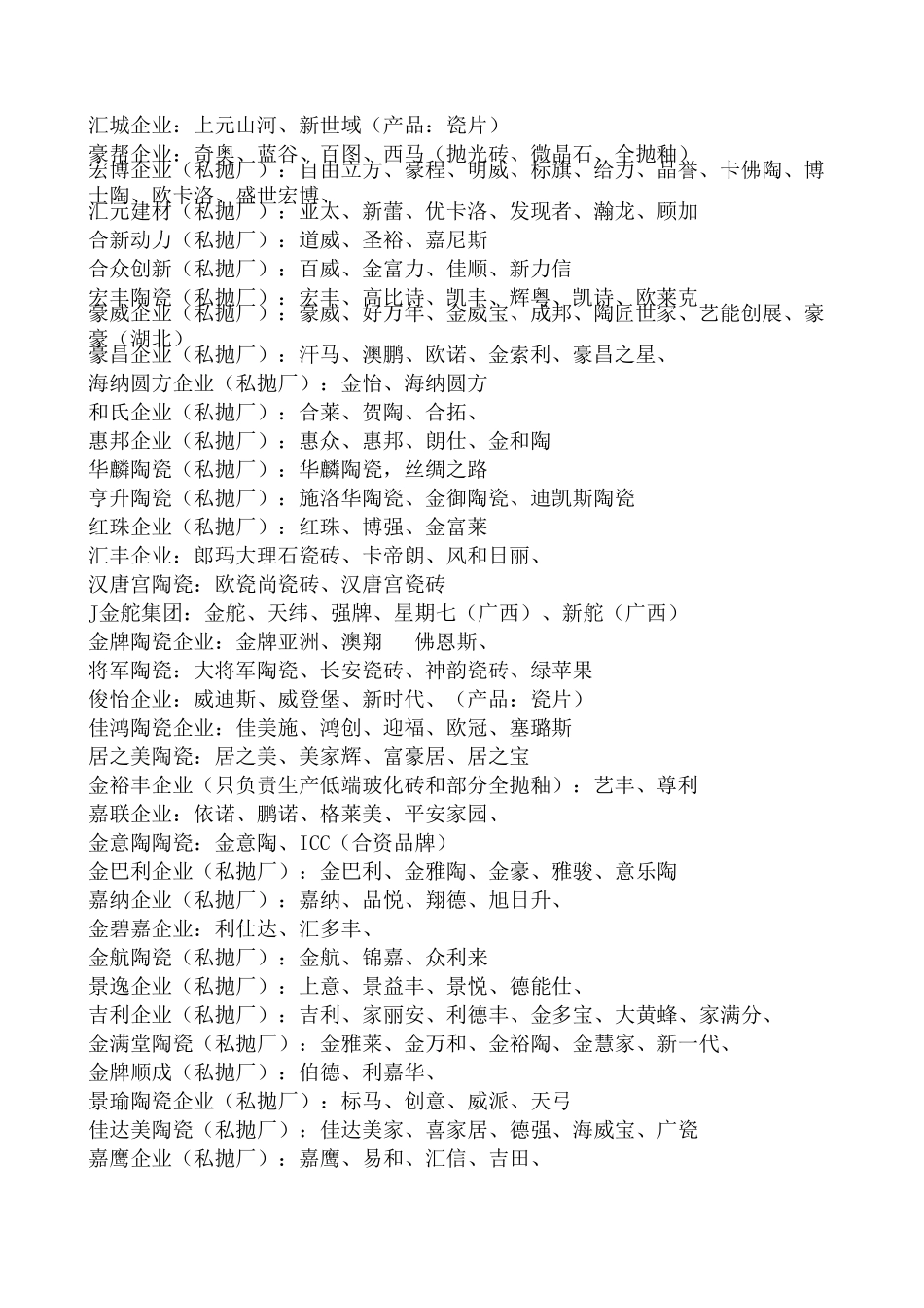 市面上最全的瓷砖产地_第3页