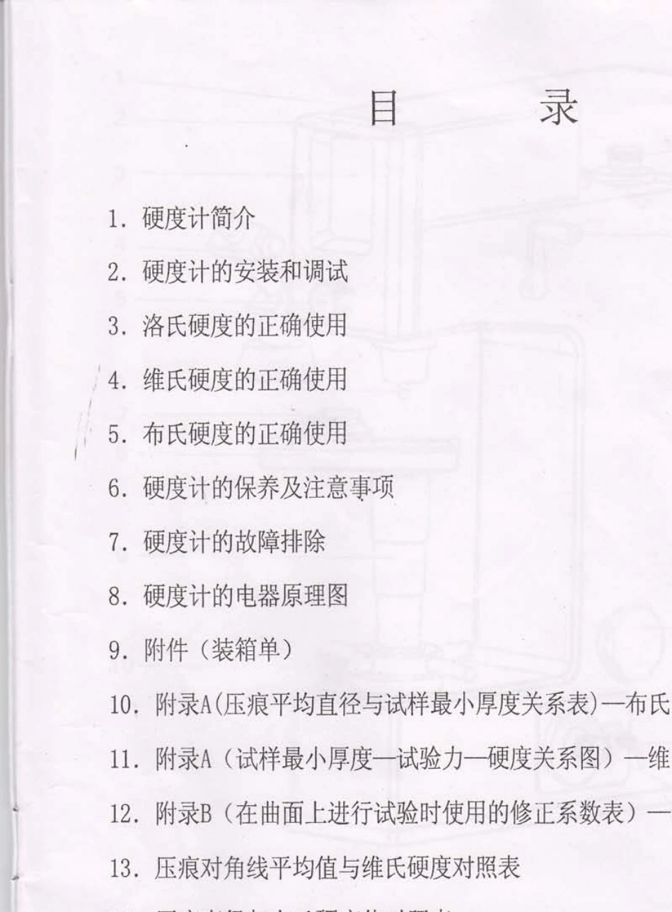 布洛维光学硬度计HBRVU187.5使用说明书_第2页