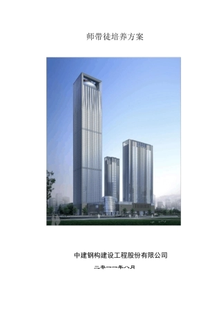 师带徒培养方案