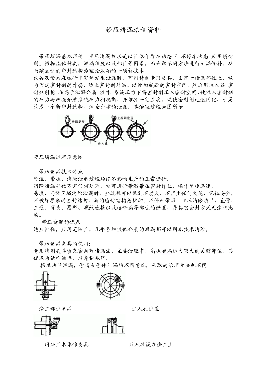 带压堵漏培训资料_第1页