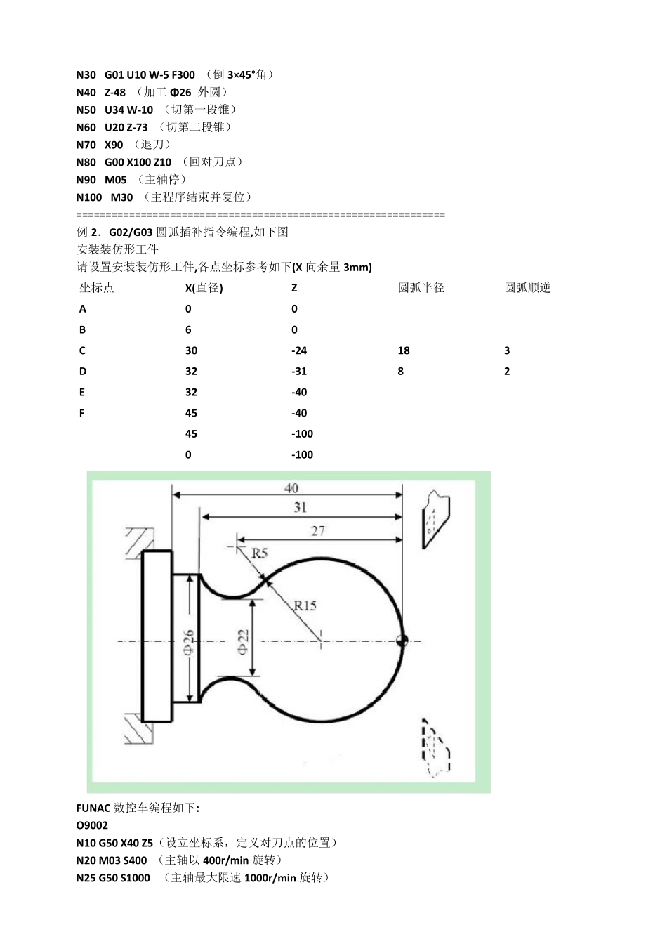 数控车床编程实例100_第2页