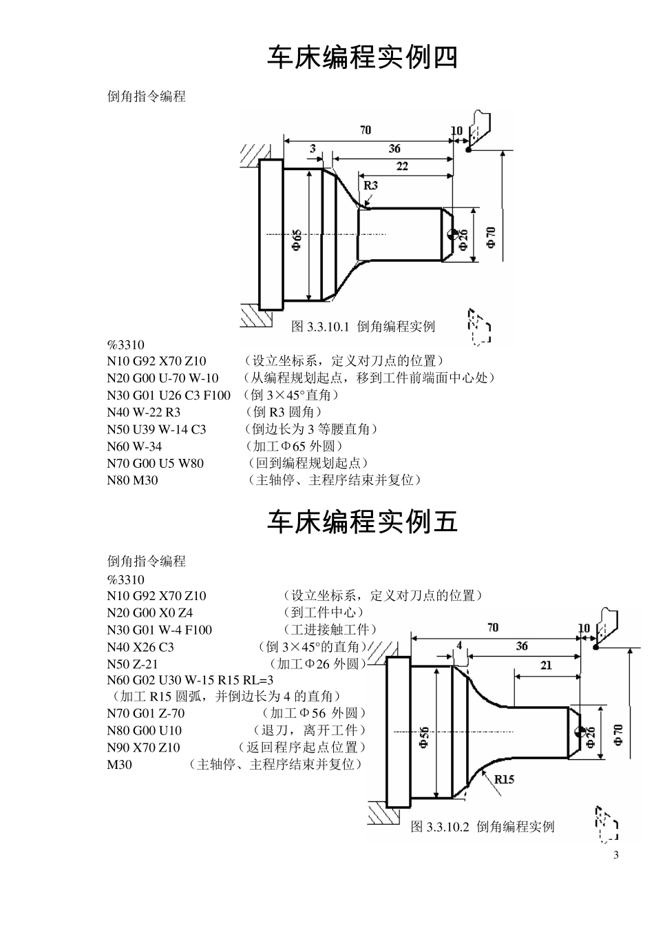 数控车床编程实例详解(30个例子)_第3页