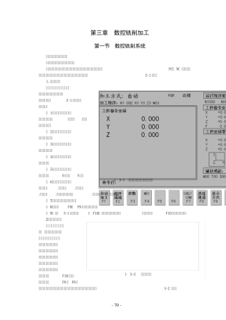 数控铣削加工