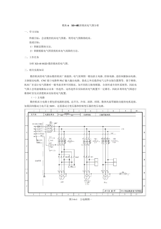 数控铣床电气图分析