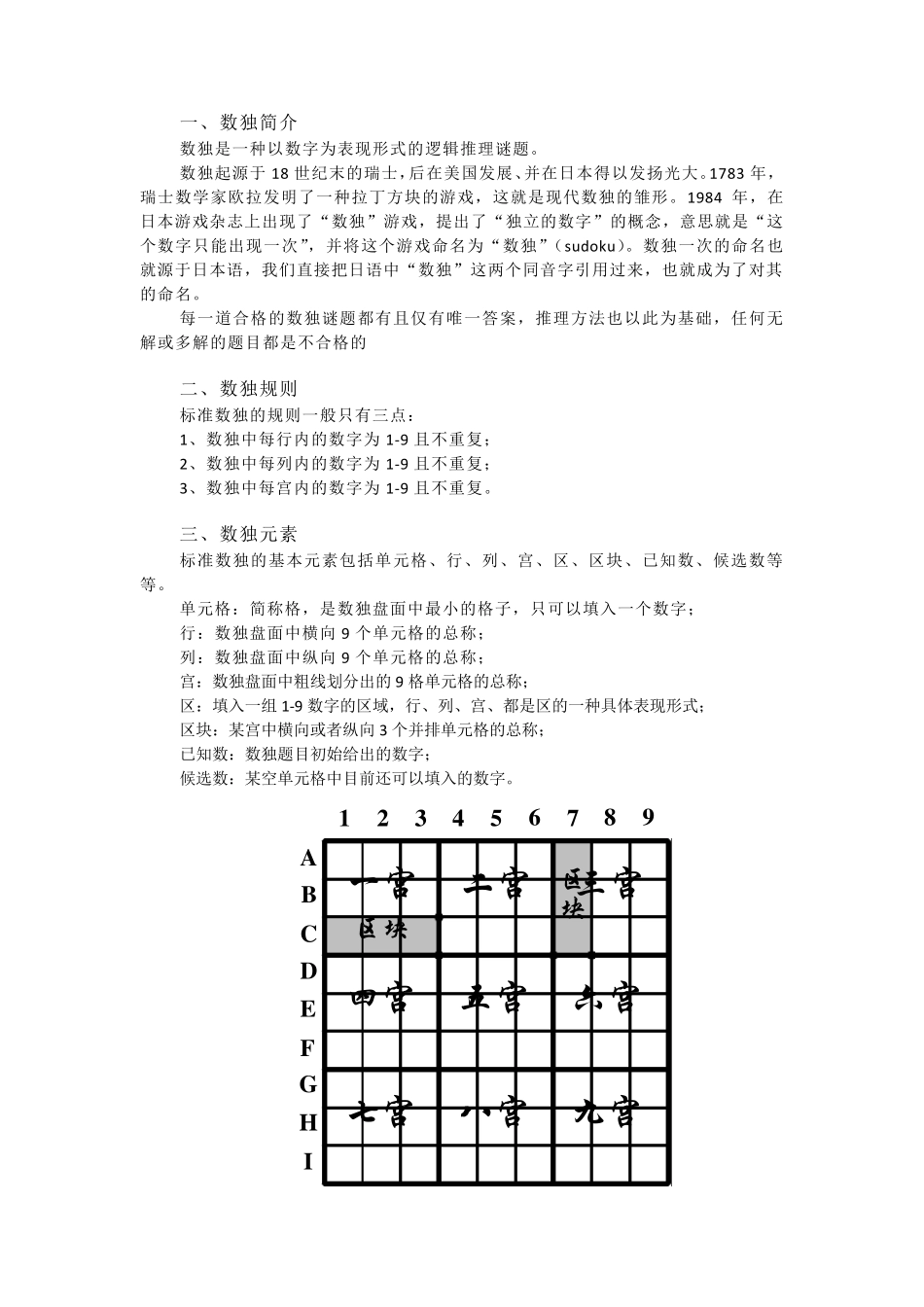 数独常用解法介绍_第1页