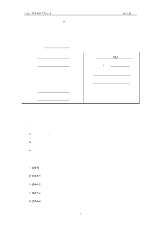 整体层面的内控