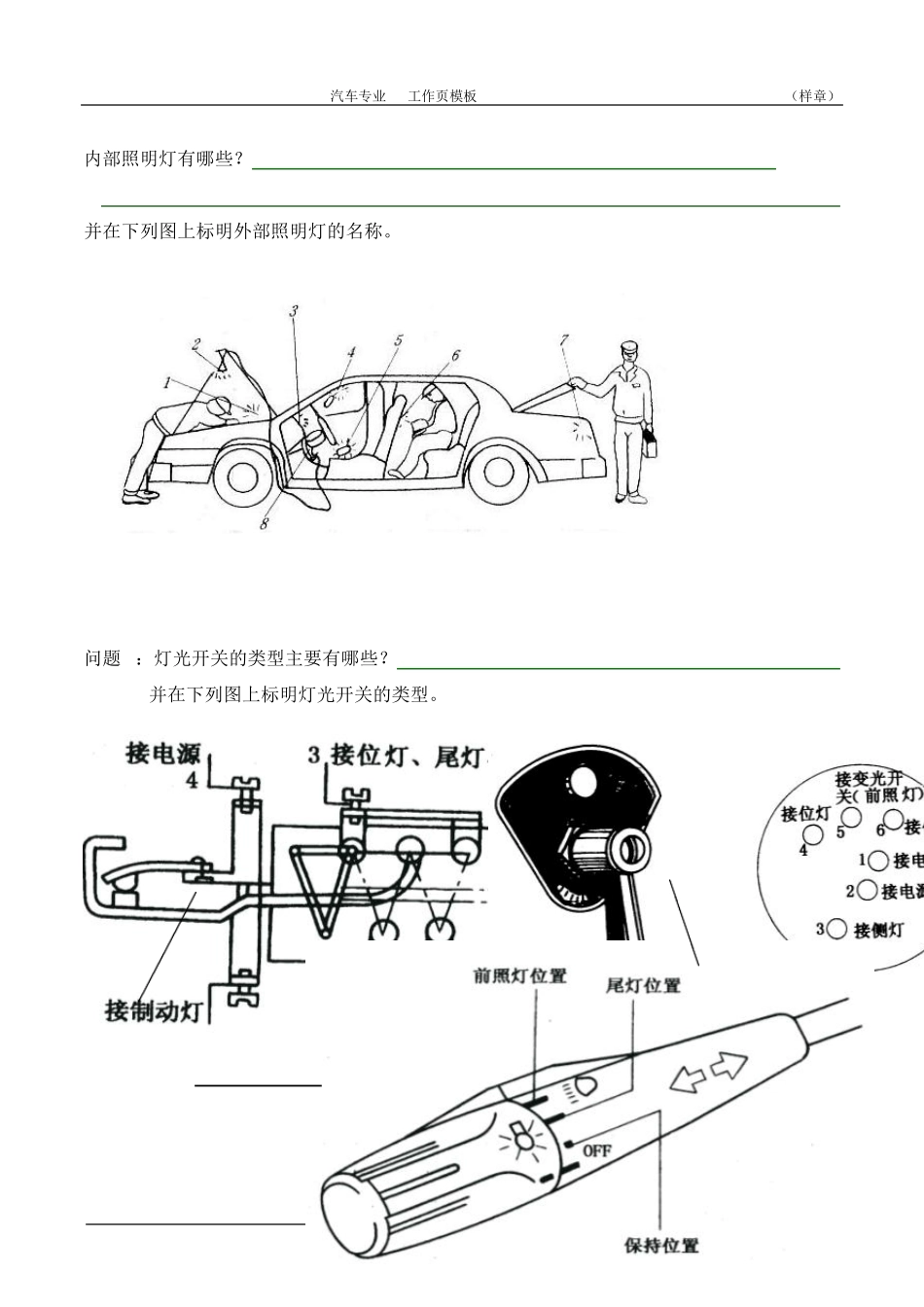 整车认知活动6操作功能开关_第2页