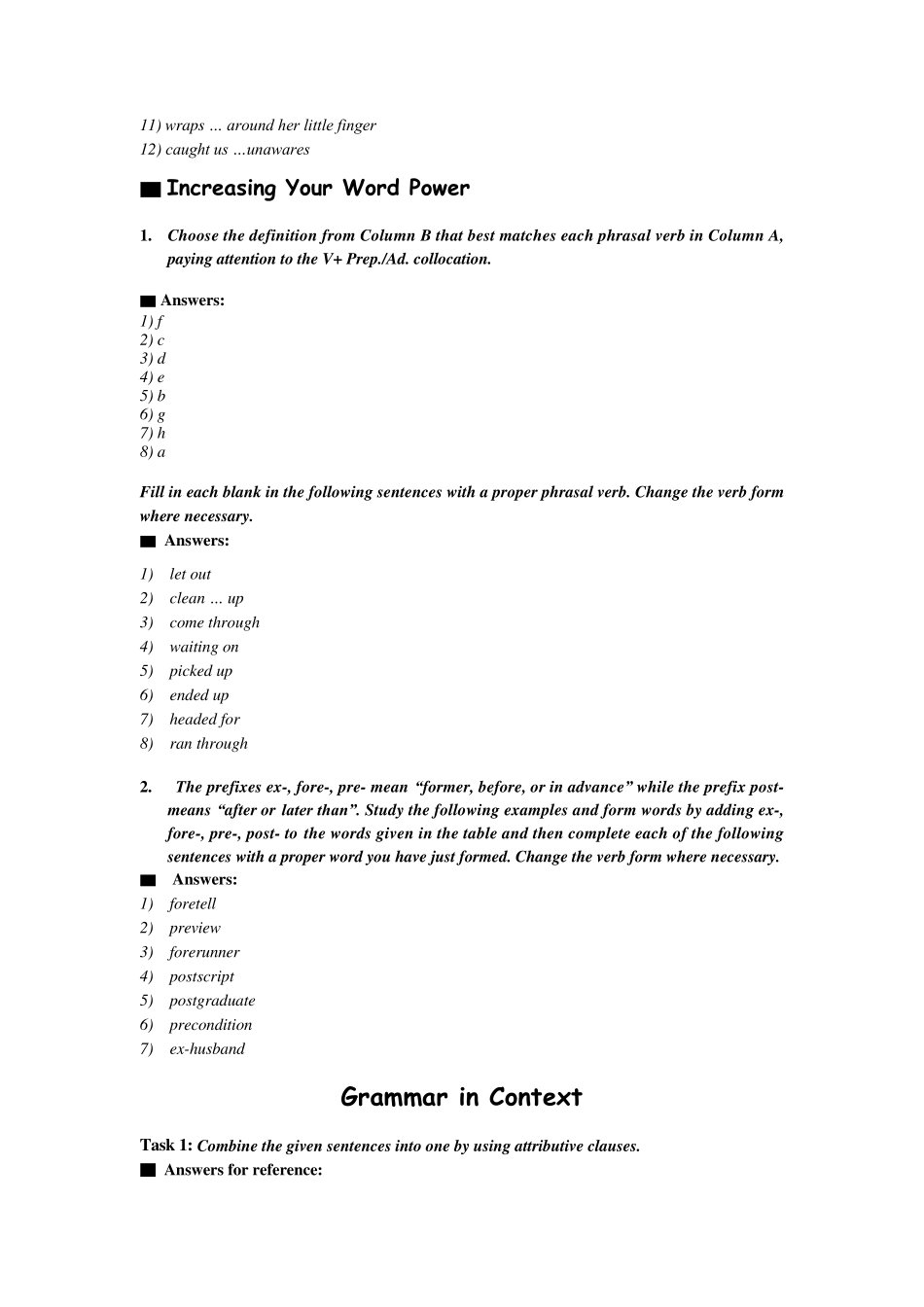 新世纪大学英语第2版综合教程3(14单元)练习答案_第2页