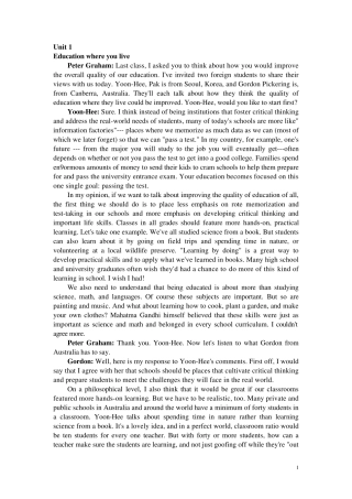 新世纪大学英语系列教材视听说教程六听力原文Scripts